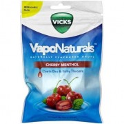 Vicks VapoNaturals Cherry Menthol Re-seal Bag 19
