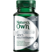 Nature's Own Men's Multivitamin Mega Potency 60 Tablets