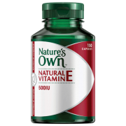 Nature's Own Natural Vitamin E 500IU Capsules 150 Capsules