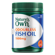 Nature's Own Fish Oil 1500mg Odourless 200 Capsules