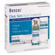 BENZAC Clear Skin Acne Control Kit 3 pack