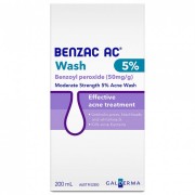 BENZAC AC 5% Mild to Moderate Acne Wash 200mL