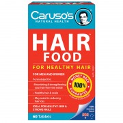 Carusos Natural Health Figaro Hair Food Plus 60 Tablets 