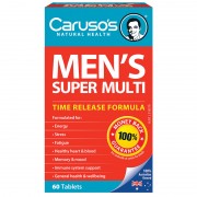 Carusos Natural Health Ultra Max Mens Super Multi 60 Tablets