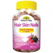 Nature's Way Adult Vita Gummies Hair Skin Nail 60 